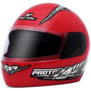 CAPACETE TORK LIBERT FOUR VERMELHO 56