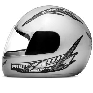 CAPACETE TORK LIBERT FOUR PRATA 60