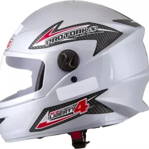 CAPACETE TORK LIBERT FOUR PRATA 58