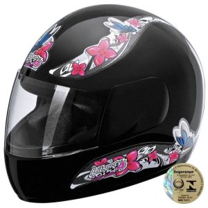 CAPACETE TORK LIBERT FOUR FEM PRETO 60