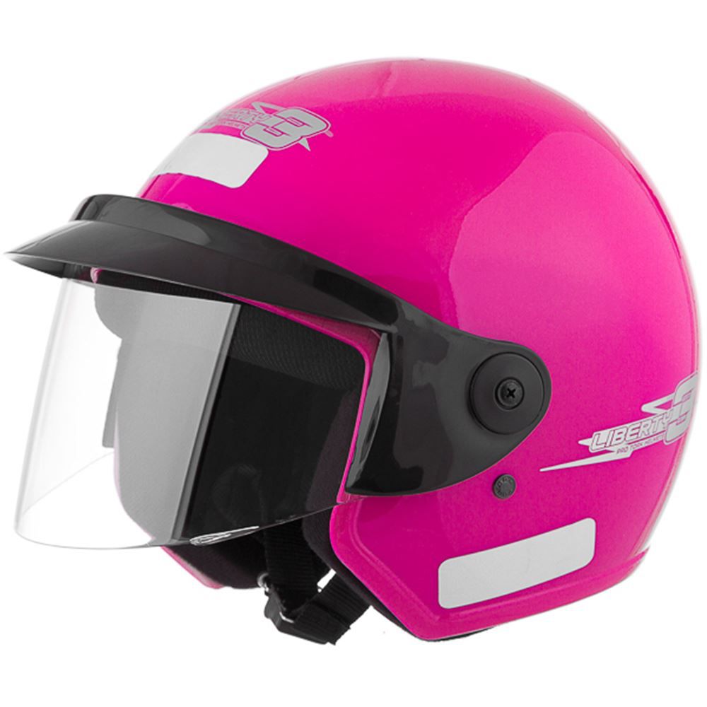 CAPACETE TORK NEW LIBERT TREE ROSA 56