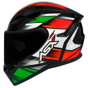 CAPACETE CITY START BRI PTO/VERM/VD 58
