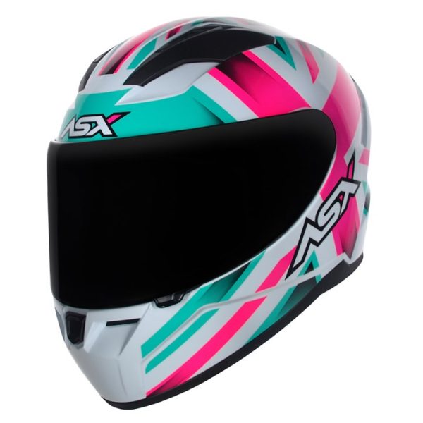 CAPACETE CITY KINGDO BRI BCO/ROSA/TF 60