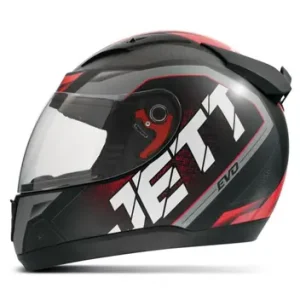 CAPACETE JETT EVO LINE 56 VERME BRILHO