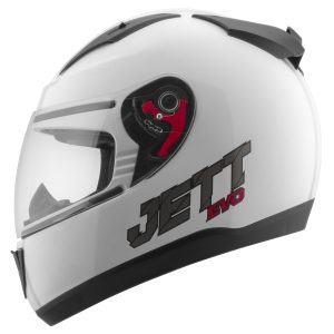CAPACETE JETT EVO LINE 62 BCO BRILHO