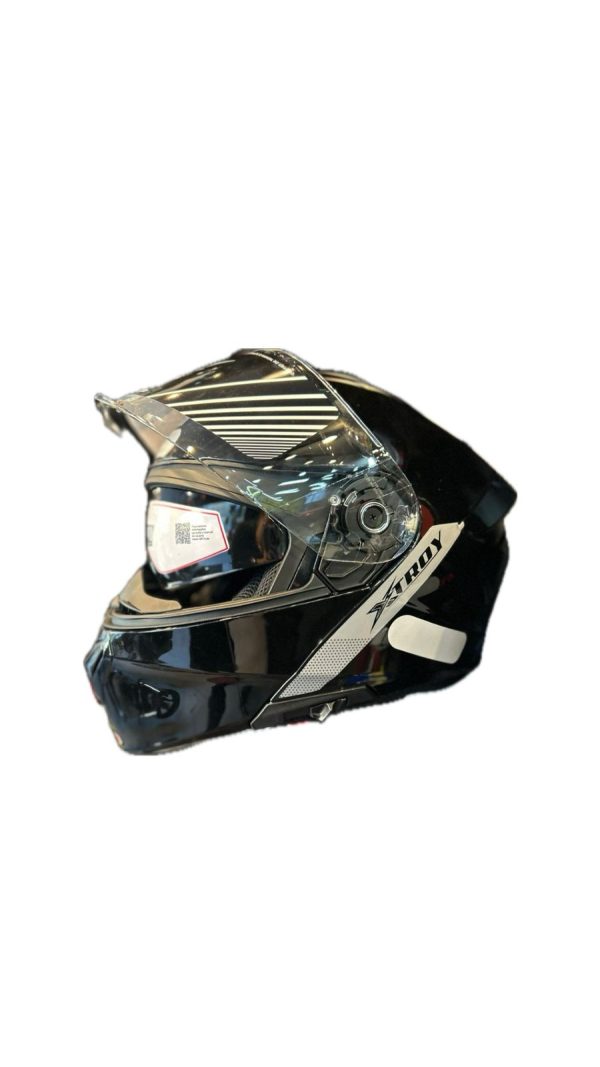 CAPACETE XTROY ARTICULADO PTO BRI 60