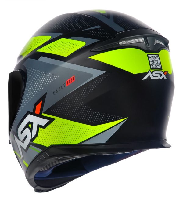 CAPACETE EAGLE FAST FOSC PTO/AMA/CIN 56 - Imagem 2