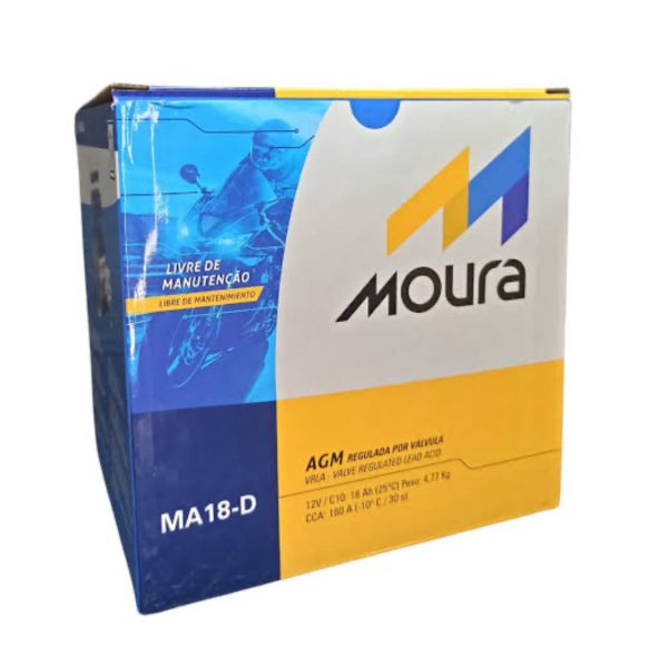 BATERIA 12V MA18-D/MBTX20U MOURA