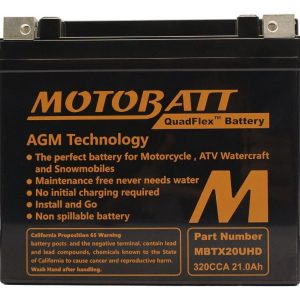 BATERIA 12V MOTOBATT MBTX20U