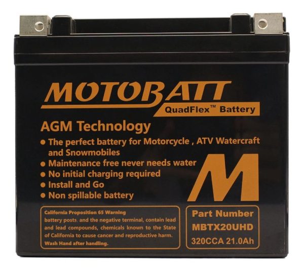 BATERIA 12V MOTOBATT MBTX20U