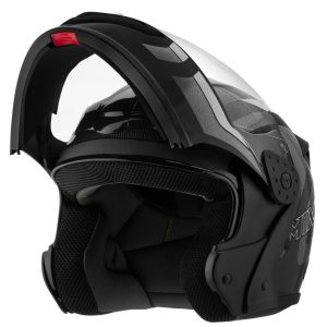 CAPACETE GLADIATOR ARTICULADO PRETO 58