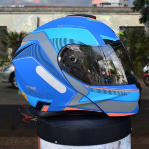 CAPACETE ARTIC AZ/CZA FOS 56-S C/OCU