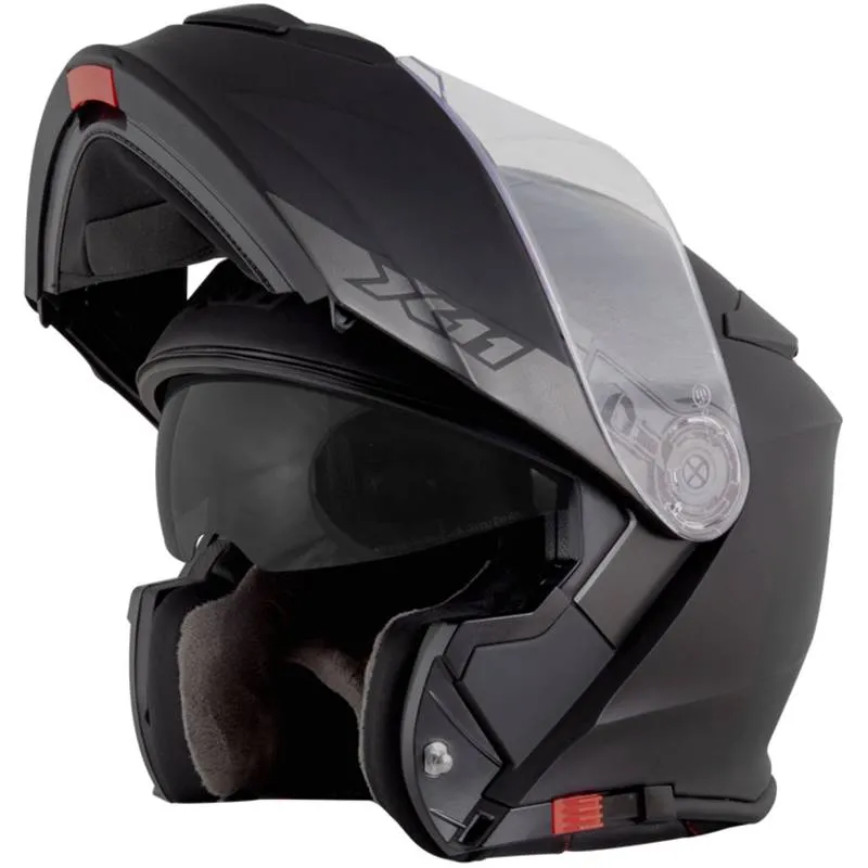 CAPACETE X11 TURNER ARTICUL PRETO FO 58 - Imagem 2