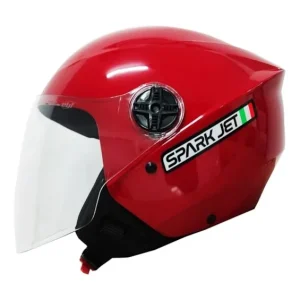 CAPACETE SPARK JET SOLID VERMELHO 56