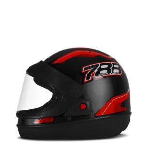 CAPACETE TORK SM NEW SPORT 56 PTO/VERM