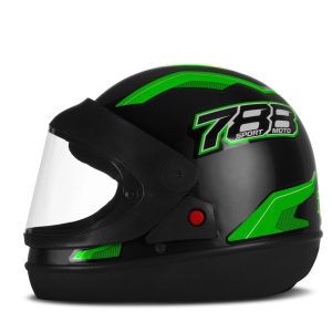CAPACETE TORK SM NEW SPORT 56 PTO/VERD